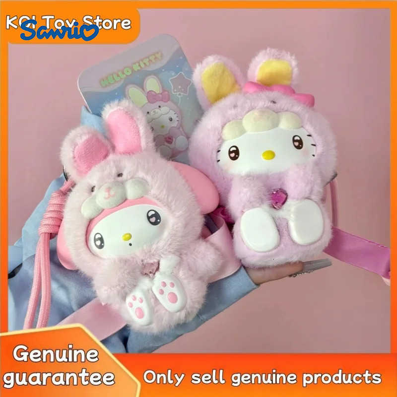 Sanrio New Authentic Diamond Rabbit Baby Vinyl Blind Box Pendant Cute Doll Trendy Toy Ornament Mystery Box Christmas Girl Xmas Gift H251217