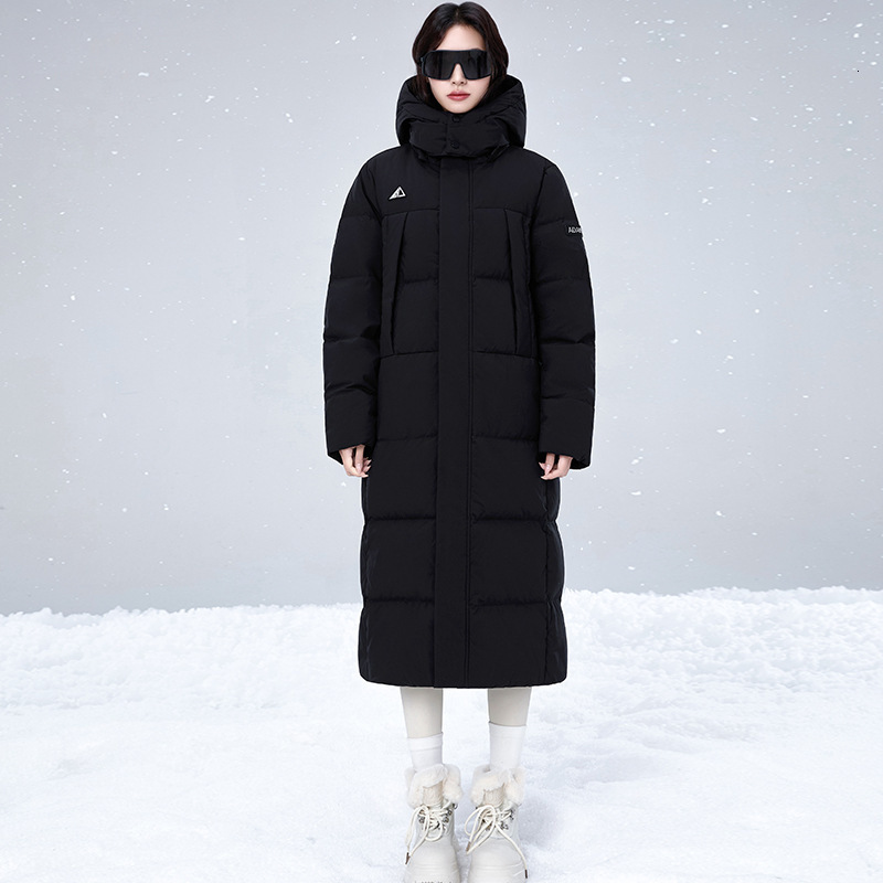 Tiger Force Women's Winter Jacket Woman Long Coat Female Fashion Casual Parkas Warm Hooded Overcoat 211011