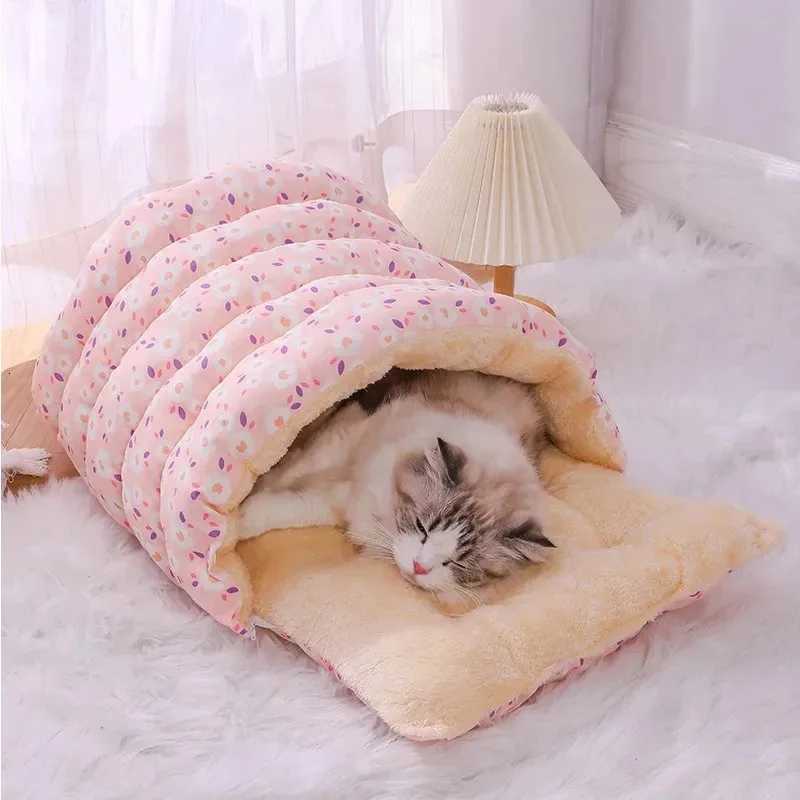 Cats Beds Puppy Bed Winter Pet Supplies Accessories Bed Products Goods Houses and Habitats Cushions Kitten Things Accessory M251217