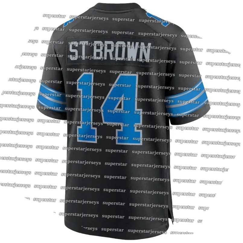 Mix Order 26 Jahmyr Gibbs Football Jersey St. Brown Jared Goff Hooker Jackson Montgomery Reynolds Custom Jerseys Sam LaPorta Jake Bates