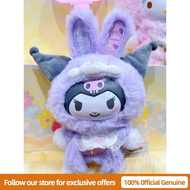 Sanrio Genuine Elf Bunny Serise Blind Box Cute Vinyl Pendant Toys V3 Mystery Box Customized Toy Birthday Gift H251217