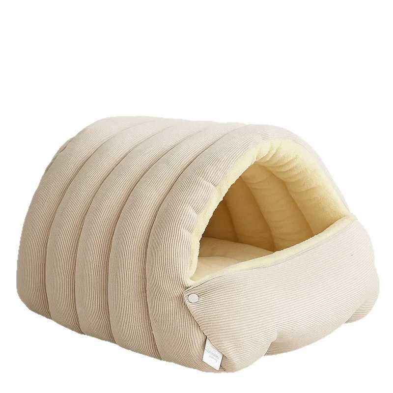 All-season Universal Washable Closed-type Cat Bed Winter Dog House with Insulation for Warmth Thick Sleeping Bag M251217