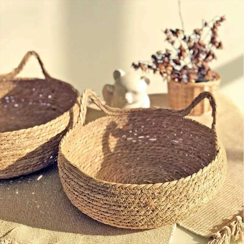 Pure hand-woven rattan cat nest four seasons universal warm pad removable washable winter pet supplies M251217