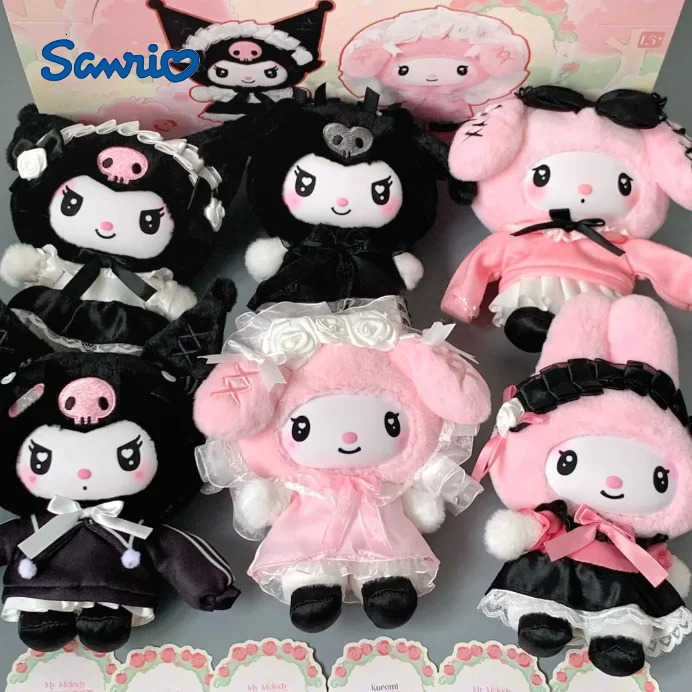 Sanrio New Toptoy Family Angel Garden Series Vinyl Blind Box Tidy Play Kuromi melody Girl Gift Stock Authentic pendant H251217