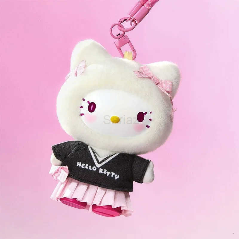 Sanrio MINISO Genuine Cartoon Hello Kitty Pop Star Blind Box Clothes Can Be Changed Doll ChildrenS Kids Toys Christmas Gifts H251217