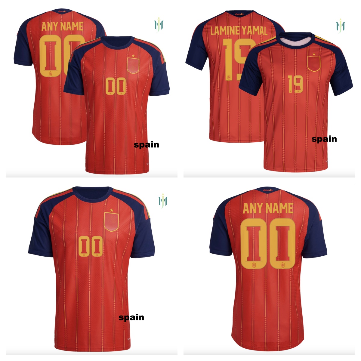 2026 Spain National soccer jersey 19 Lamine Yamal men women kids all size xxs-6xl