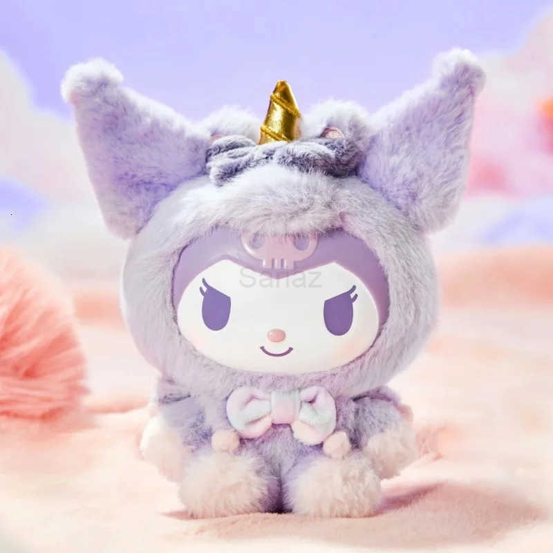 Sanrio Genuine Dreamy Unicorn Series Vinyl Blind Box Kawaii Plush Pendant Figurine Doll Ornaments Trendy Toys Mystery Box Gift H251217