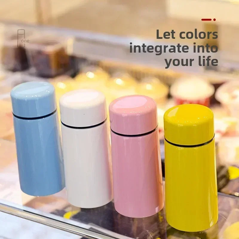 Portable 160ml Mini Pocket 304 Stainless Steel Creative Gift Cup in Stock Water Coffee Thermos Bottle 251215 W260226