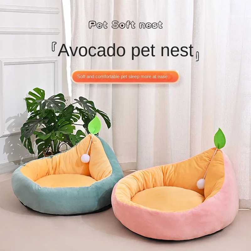 Semi-Enclosed Cat Beds For Winter Warmth Winter Cat Houses Dog Houses Cat Houses Suitable For All Four Seasons M251217