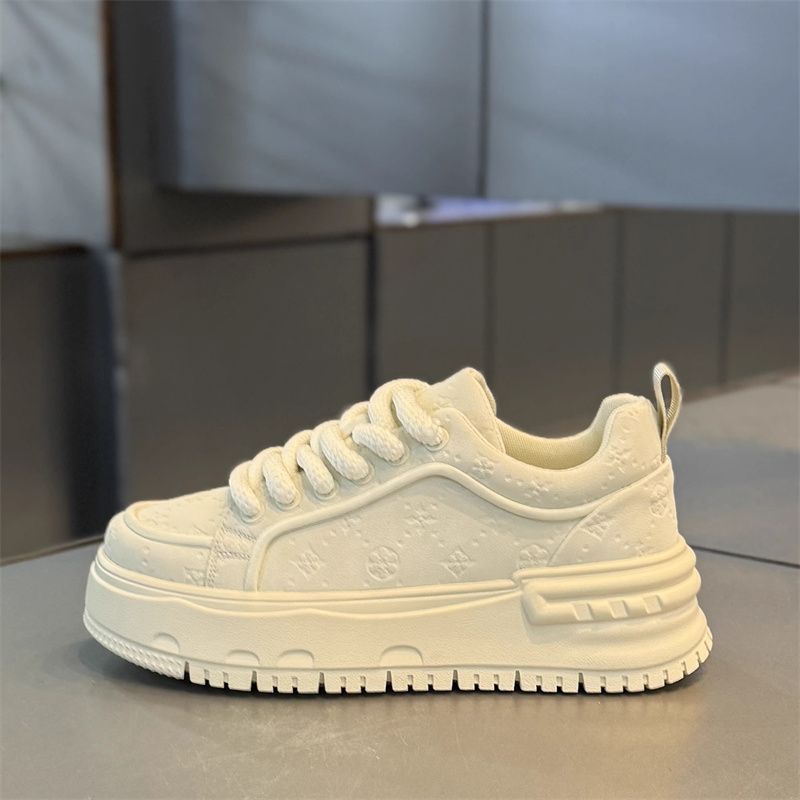 Free shipping designer casual shoe 2026 Men's Breathable Platform Sneakers, Spring Casual Shoes Thick Sole Lightweight Board Shoes