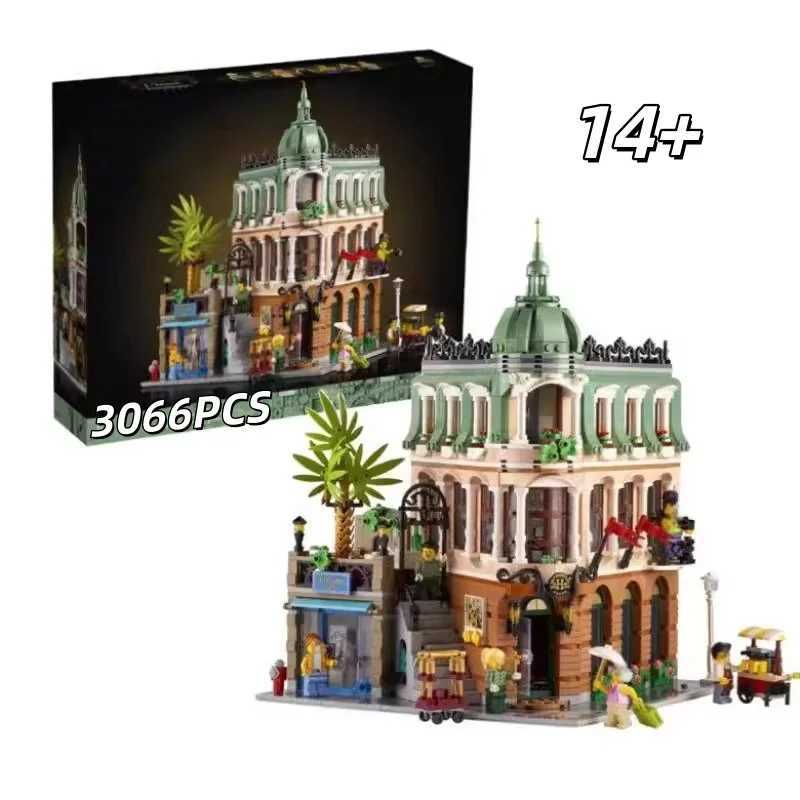 2026new 10297 Boutique Hotel Modular Building Blocks Model Bricks Street View 3066PCS Toys Kids Adults Birthday Christmas Gifts X251216