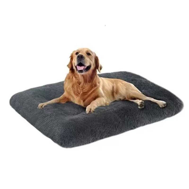 1PC 60x40cm Soft Dog Bed Washable Plush Pet Bed Anti Anxiety Warm Cushion Indoor Living Room Sleeping Mat Comfoetable Cat Mat M251217