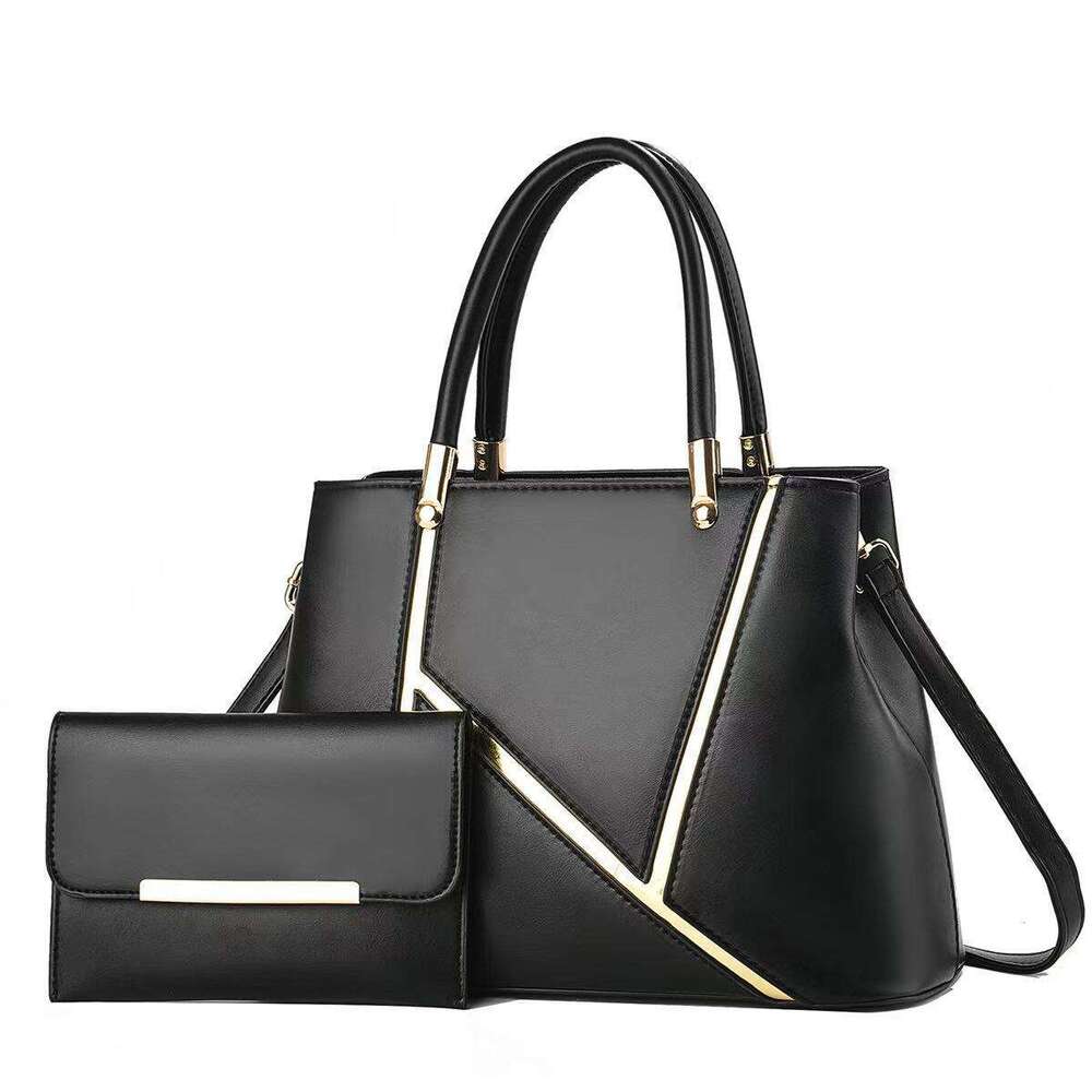 Free shipping Spliced 2025 New Model Mother-Daughter Women's Large Capacity Handbag Gift for Mom Single Shoulder Crossbody Bag