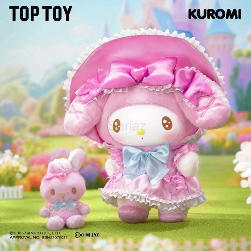 Sanrio TOPTOY KUROMi Melody Sweet Fairy Tale Series Plush Doll Halloween Blind Box Cute Desktop Ornaments Girls Birthday Gift H251217