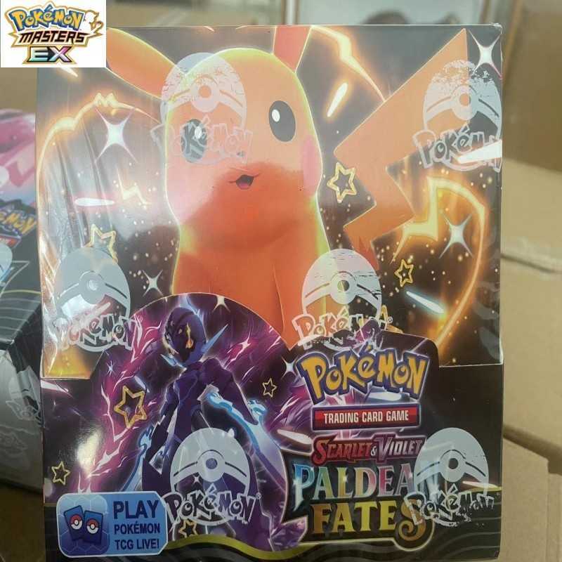 Pokmon Paldean Fates Pikachu Card Pokmon Card Pack Darkness First Generation Blind Box L251217TMJS
