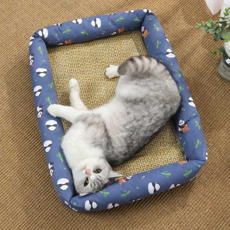 Dog And Cat Ice Cushion Summer Small And Medium Cat Sofa Cool Wear Pads Pet Bed Comfortable Wear-Resistant Pads Pet Supplies M251217