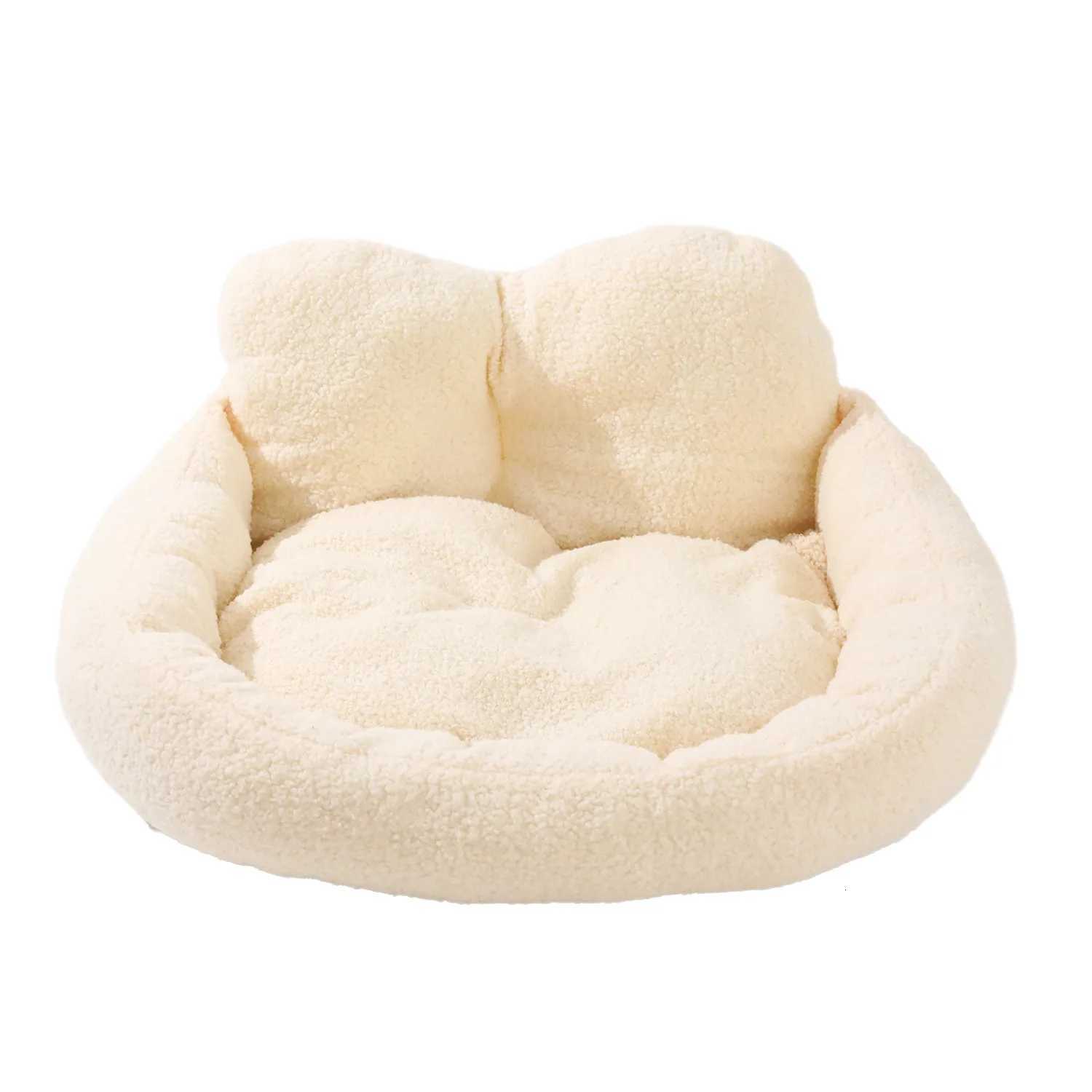 Pet Beds Dog Beds Winter Warm And Thickened Detachable And Washable Large Dog Beds Teddy Plush And Heart-Shaped Cat Beds M251217