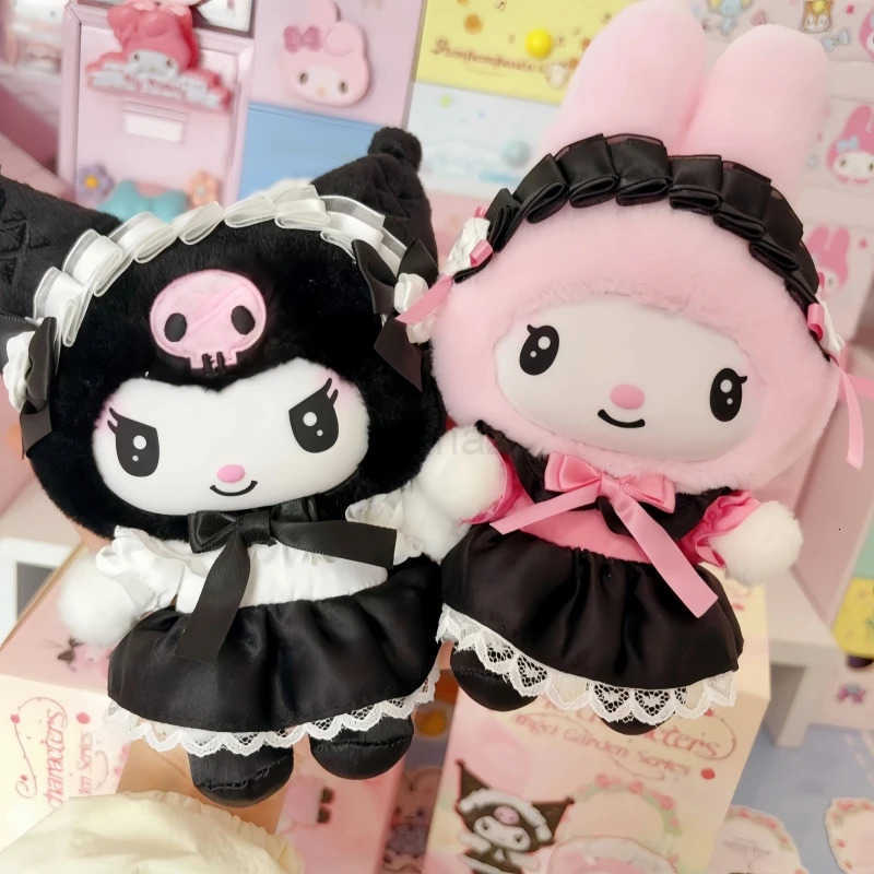 Sanrio Kawaii Original Character Angel Garden Series Blind Box Kuromi Melody Vinyl Pendants Doll Toy ValentineS Day Gifts H251217