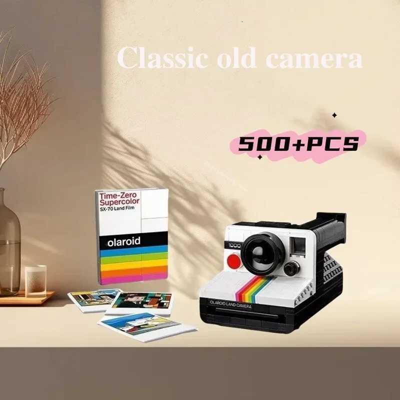 New 516pcs IDEAS Series Vintage Camera Building Blocks Kids Adults Gift Kids Birthday Creative Toy Boy Girls Collection Toy Gift X251216