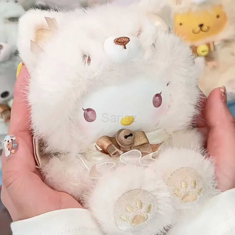 Sanrio Genuine Fox Island Series Blind Box Kawaii Vinly Plush Bag Pendant Trendy Toys Collect Figures Doll Mystery Box Gifts H251217