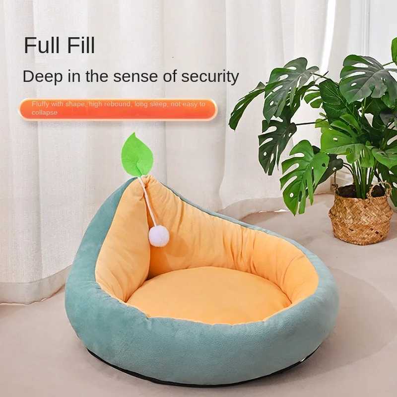 Semi-Enclosed Cat Beds For Winter Warmth Winter Cat Houses Dog Houses Cat Houses Suitable For All Four Seasons M251217