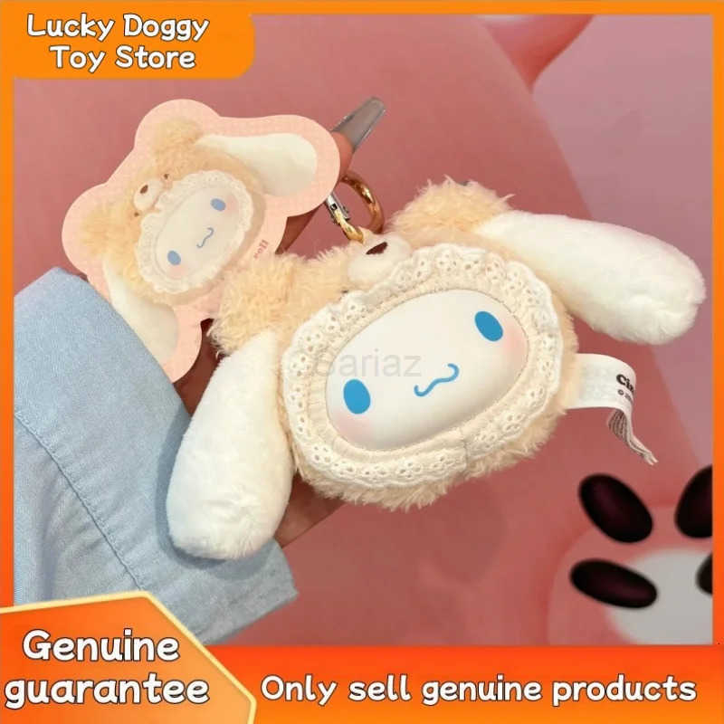 Sanrio New Original Family Velvet Bear Vinyl Pendant Blind Box Cute Trendy Hellokitty Toy Mystery Girl Birthday Christmas Gift H251217