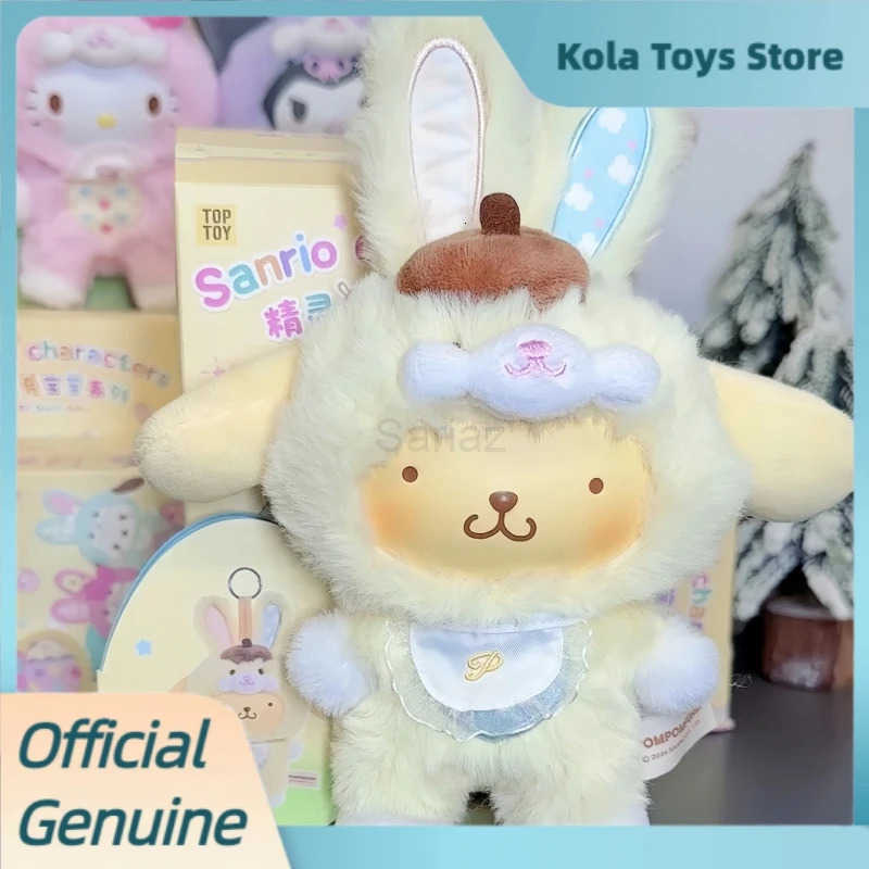Sanrio Genuine Elf Bunny Serise Blind Box Cute Vinyl Pendant Toys V1/V2/V3 Mystery Box Figure Toys Doll Birthday Gift H251217