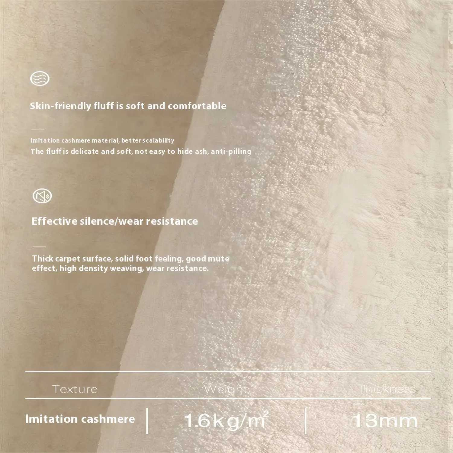 VIKAMA Summer Minimalist Living Ro Carpet Premium Black And White Bedro Ro Bedside Blanket Sofa Coffee Table Blanket Y251216