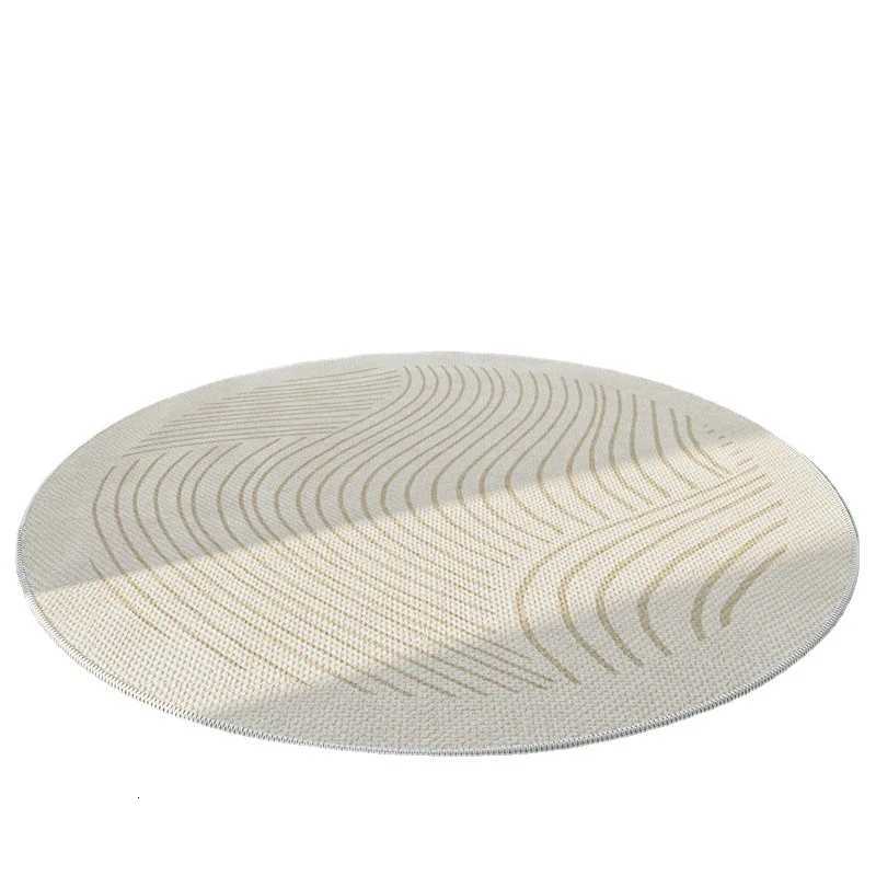 Soundproof And Dirty-resistant Round Carpet Off Cputer E-sports Swivel Chair Rocking Table Study Bench Bedro Floor Mat Y251216
