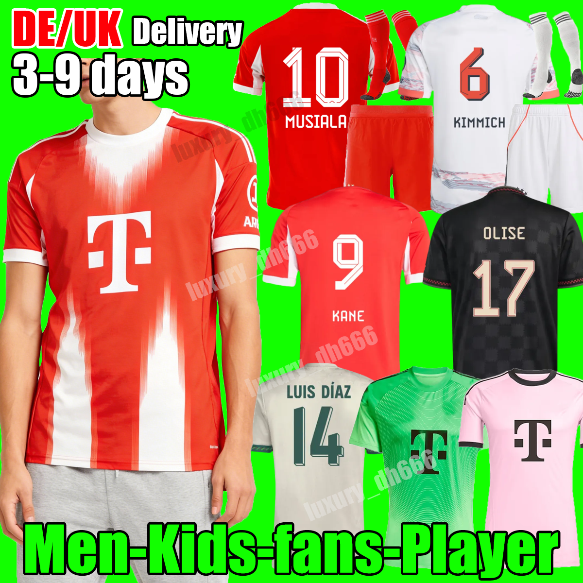 4XL bAyErN munich25 26 kids kit KANE Luis Diaz bayern mumich football shirt OLISE football jersey Kingsley Coman Musiala Soccer Jerseys kimmich Oktoberfest munich