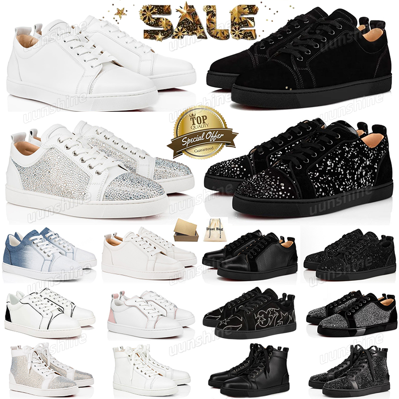 Designer Dress Shoes Luxury shoes With Box Top Quality Black White Men Women Luxury classic shoes Office Career Wedding shoes size 35 47