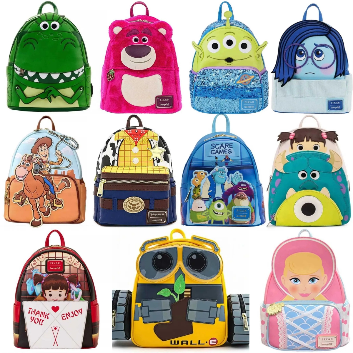 Loungefly University Scare Games Mini Coco Ernesto Cosplay Backpack