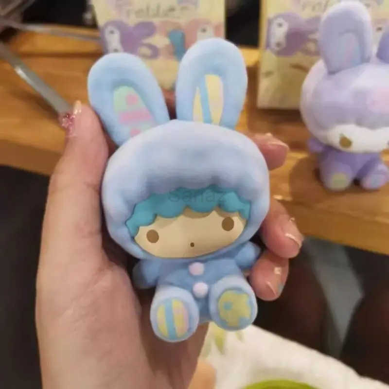 Sanrio Blind Box Rabbit My Melody Pochacco Kuromi Anime Figurines Models Decorative Cartoon Dolls Toy for Friends Gift H251217