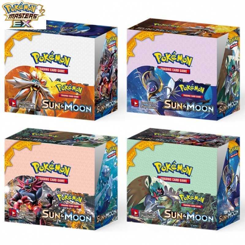 Pokmon Cards English Version Pet Small Pokmon Cards POKEMON Booster Box Cards Sun and Moon Edition L251217N8N3