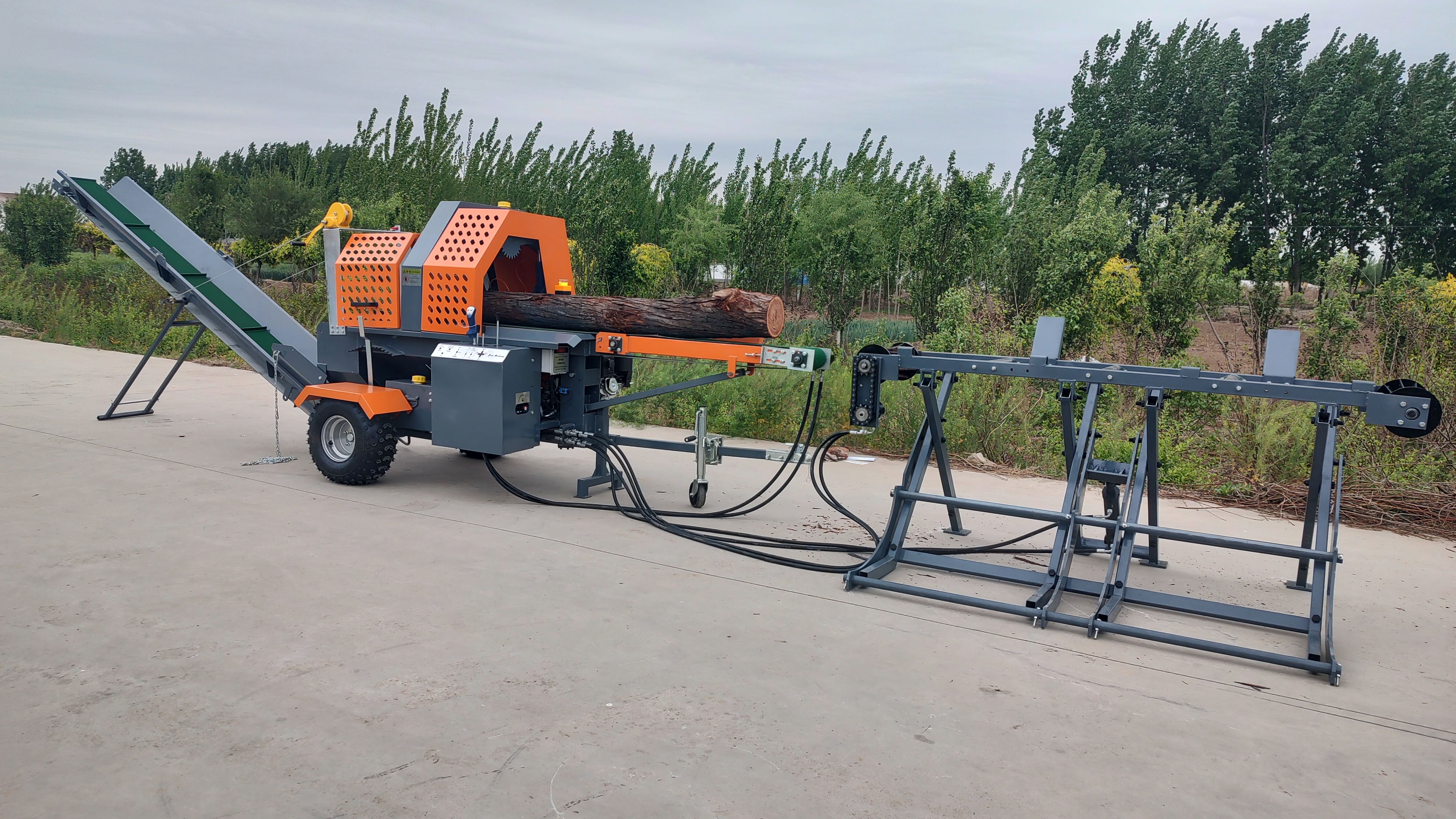 Low Price China Factory Manual Wood Splitter: Compact 5-Ton Log Splitting Solution for Small-Scale Firewood Needs