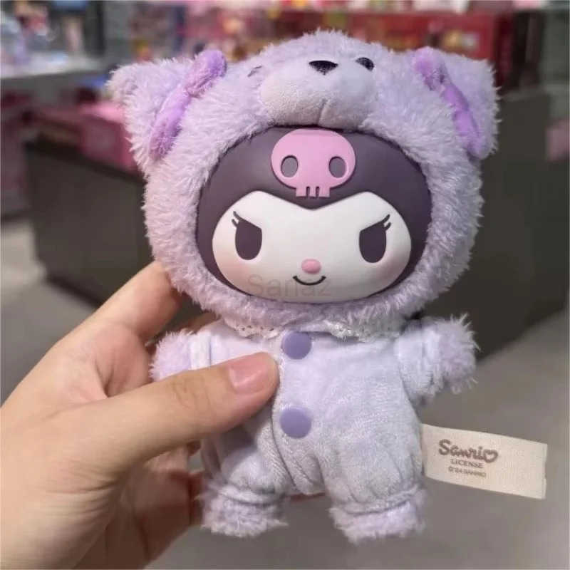 Sanrio Character Latte Baby Vinyl Blind Box Pendant Action Figure Cinnamoroll Kuromi Surprise Toy Melody Doll Surprise Toy Gifts H251217