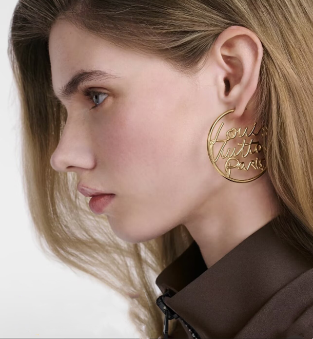 Stylish Hoop Earring Paris Designer pearl earrings Lady Ear studs set French style Lvs letter combination charm earrings for Elegant Women