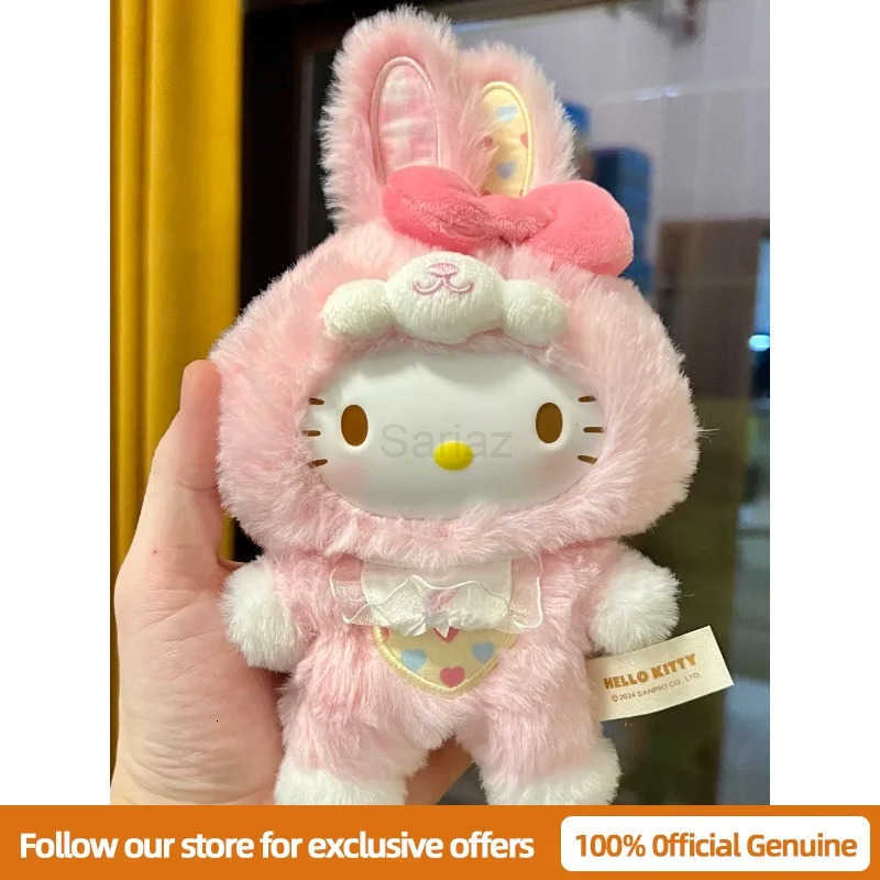 Sanrio Genuine Elf Bunny Serise Blind Box Cute Vinyl Pendant Toys V3 Mystery Box Customized Toy Birthday Gift H251217