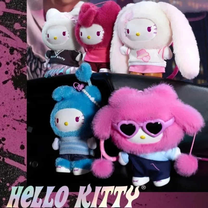 Sanrio Hello Kitty Blind Box Pop Star Series Vinyl Figure Kawaii Animation Pendant Model Desktop Toy H251217
