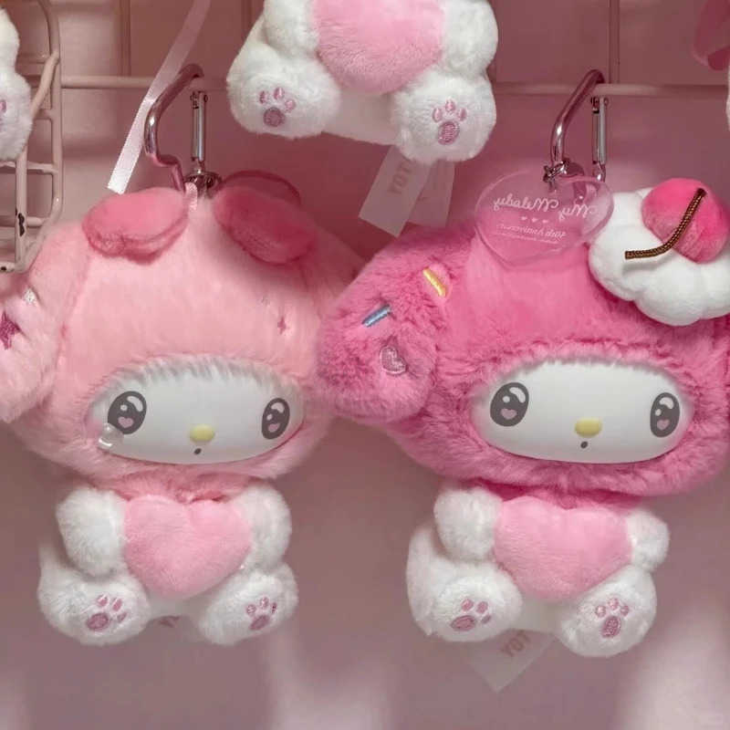 Sanrio Genuine My Melody 50th Anniversary Creamy Candy Series Vinyl Face Blind Box Cute Doll Toy Bag Pendant Birthday Gift H251217