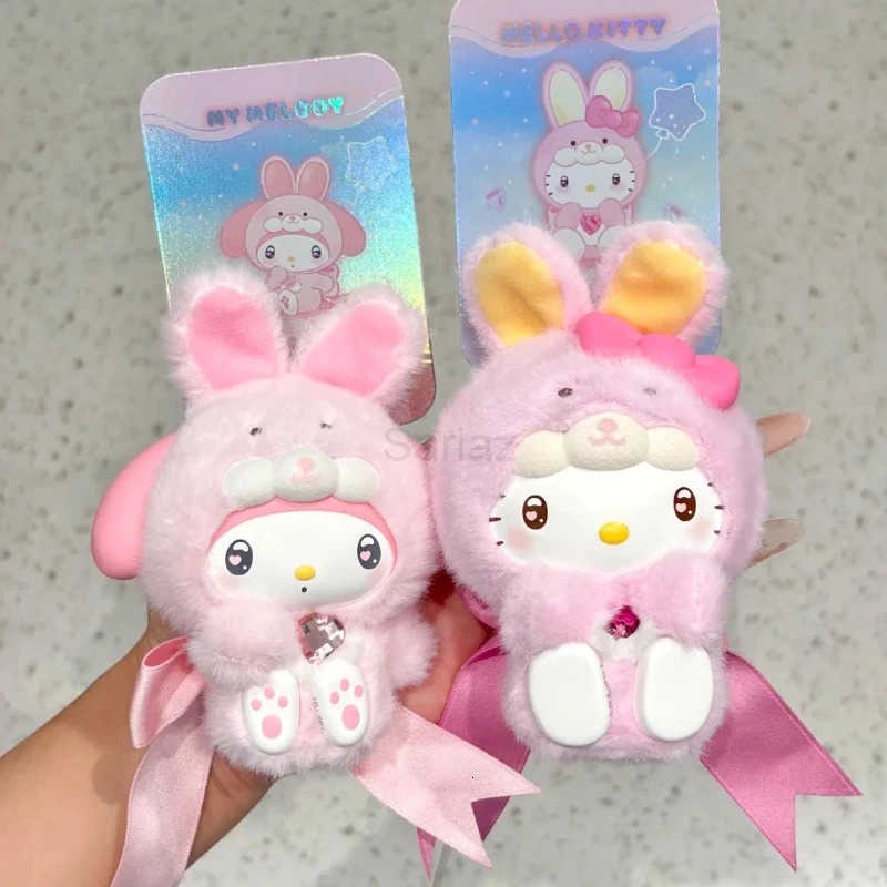 Sanrio Family Diamond Baby Free Series Surprise Random Vinyl Blind Box Pendants Plush Cute Decorative Item For New Year Present H251217