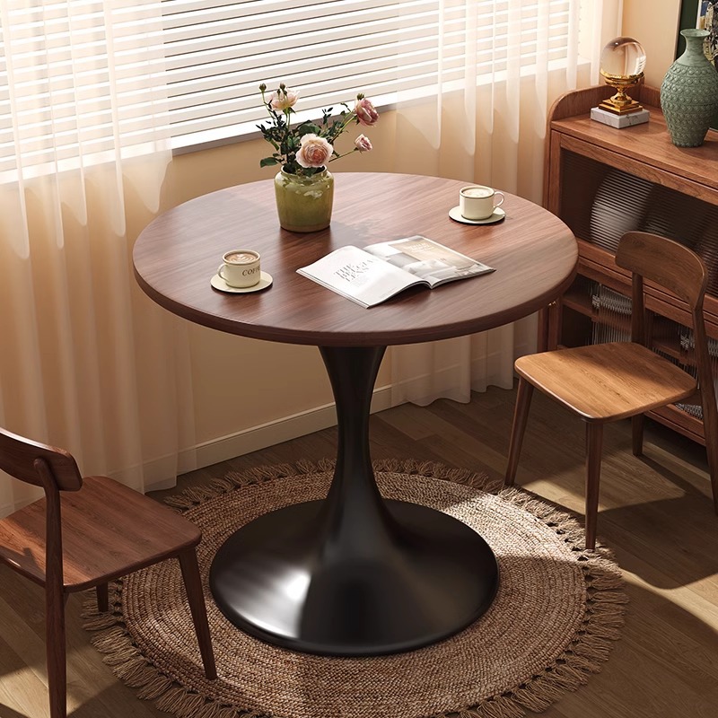 M12173 Coffee table, living room, home use, small apartment, side table, coffee table, meeting table, round