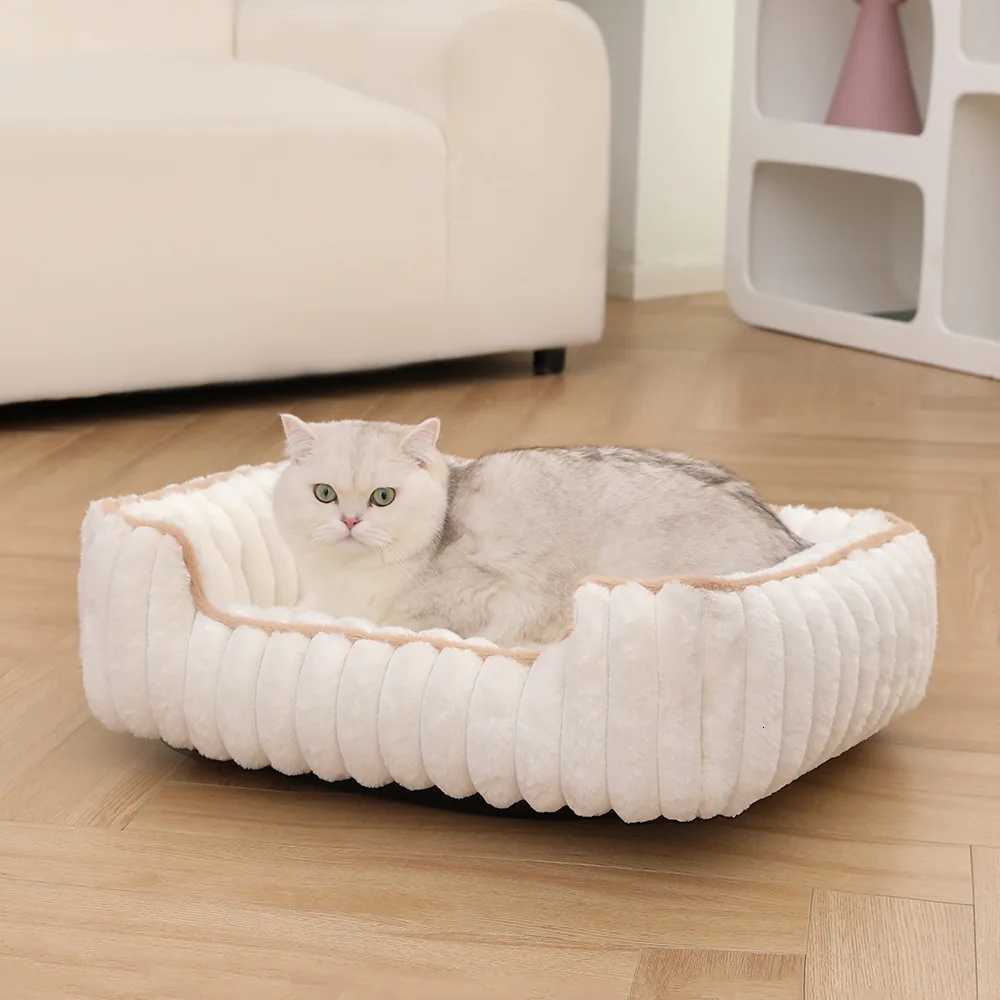 Cat Dog Nest Beds All Seasons Dog Shell Dog Pets Winter Warm Plush Soft And Comfortable Pet Bed Deep Sleep Cat Nest Supplies M251217