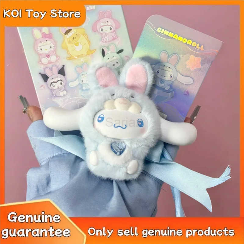 Sanrio New Authentic Diamond Rabbit Baby Vinyl Blind Box Pendant Cute Doll Trendy Toy Ornament Mystery Box Christmas Girl Xmas Gift H251217