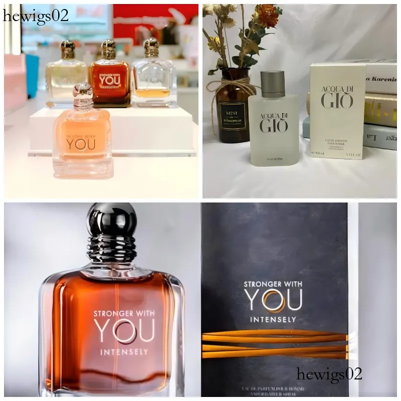 Stronger Luxury Brand GIO Cologne Falls In Love With You Women Perfume Ml Smelling Men Fragrance Anti Perspirant Deodorant