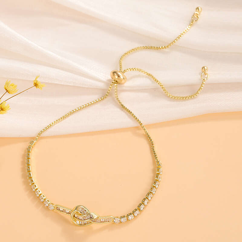 Charm bracelet for Women New Micro Inlaid Full zircon Pull Korean Fashion Snake Bone Bracelet Student Best Friend Gift Jewelry