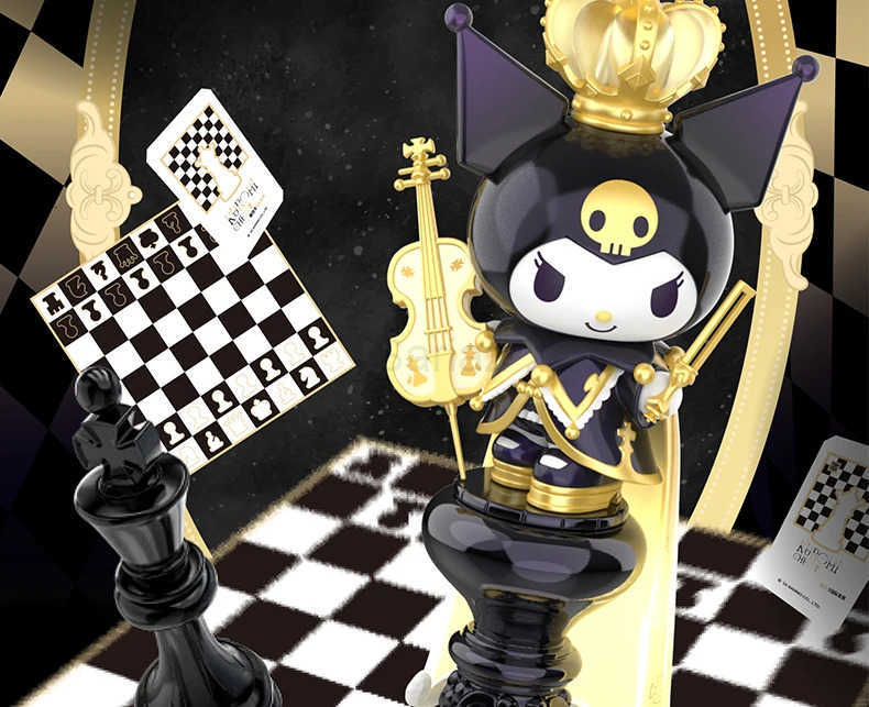 Sanrio HOT kuromi box blind toy chess kawaii series ornaments animation peripheral childrens birthday present christmas model H251217