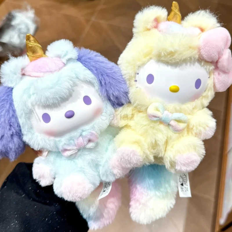 Sanrio In Stock Dreamy Unicorn Series Blind Box Cute Bag Pendant Figure Doll Mystery Box Vinyl Plush Pendant Toys Christmas Gift H251217