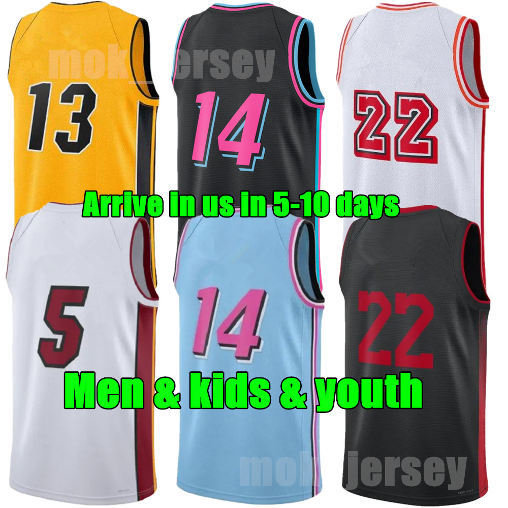 Custom Andrew Wiggins Tyle 14 Herro Jersey Bam 13 Adebayo Terry 2 Rozier lll Jaime Jaquez Jr. Dwyane 3 Wade Basketball Kevin Love Heats Martin Men kids youth Jerseys