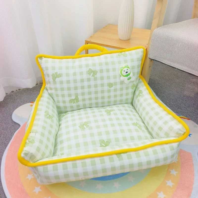 Pet Nest Dog Sofa Dog Nest Cat Nest Small Dog Cat Four Seasons Universal Thickened Pet Bed for Small Dogs M251217